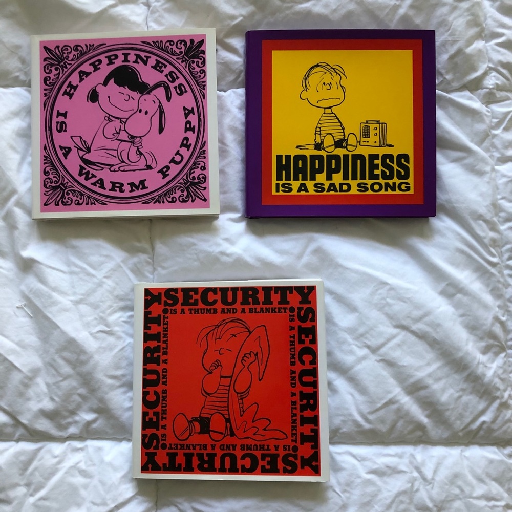 Peanuts! 3 Snoopy Life Reminder Books with Jackets
